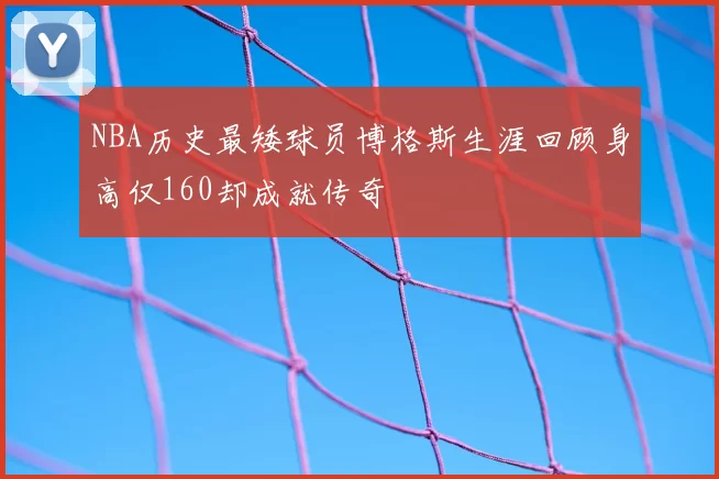 NBA历史最矮球员博格斯生涯回顾身高仅160却成就传奇